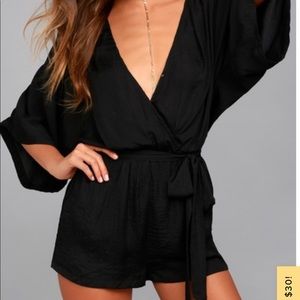 Lulu’s Black Romper